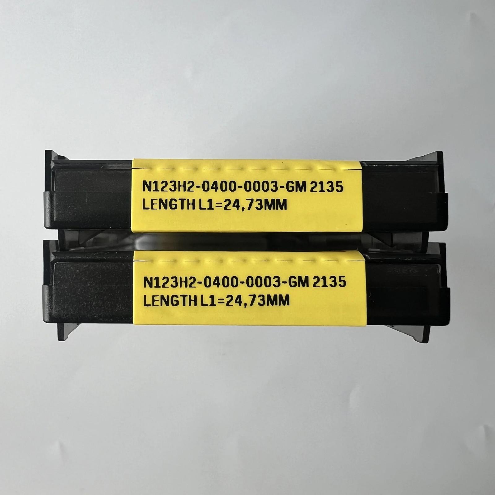 SANDVIK / N123H2-0400-0003-GM 2135 / Industrial indexable Carbide Inserts 10 Pcs
SANDVIK / N123H2-0400-0003-GM 2135 / Industrial indexable Carbide Inserts 10 Pcs