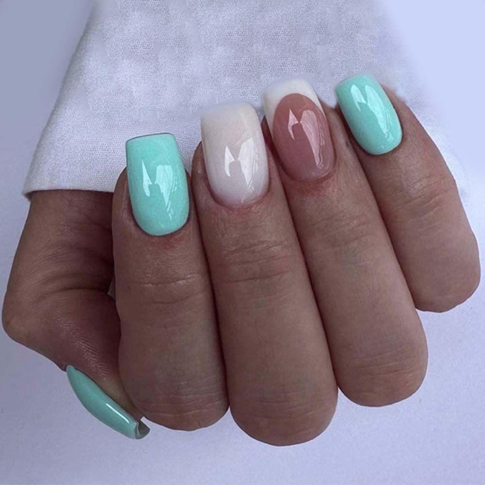 Длинные квадратные накладные ногти Французские типсы Новая пресса на ногтях для женщин и девочек
Длинные квадратные накладные ногти Французские типсы Новая пресса на ногтях для женщин и девочек