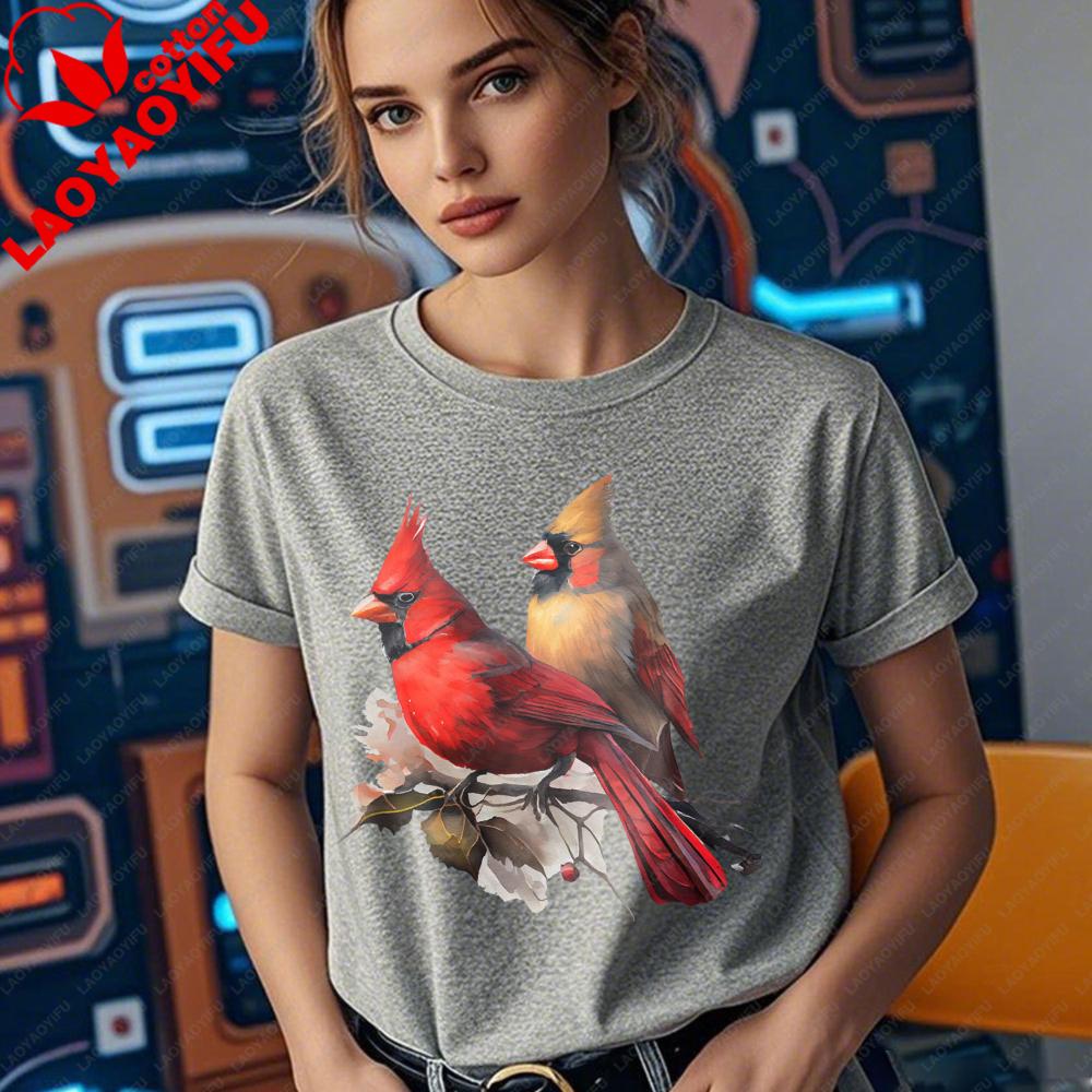 Cardinal Pair Shirt Bird Watching Soft Tee Hope and Protection Tshirt Natures Gentle Clothing Bird Lover Gift Tshirt Women Top 4XL
Cardinal Pair Shirt Bird Watching Soft Tee Hope and Protection Tshirt Natures Gentle Clothing Bird Lover Gift Tshirt Women Top 4XL