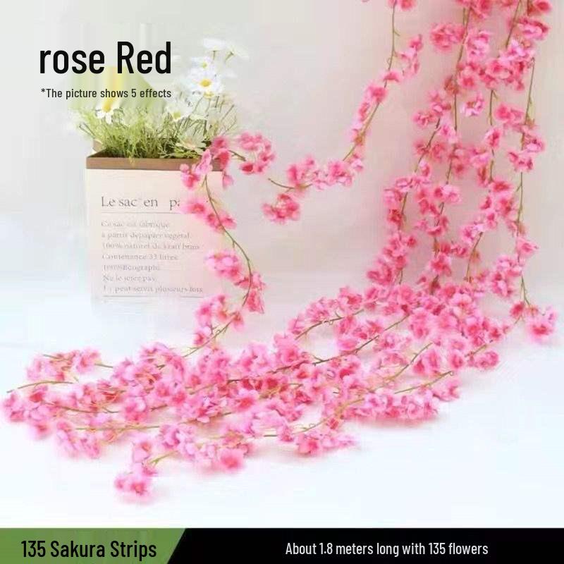 Штучна гілка вишні Весільний декор - Квіткова стіна та прикраса стелі
Штучна гілка вишні Весільний декор - Квіткова стіна та прикраса стелі