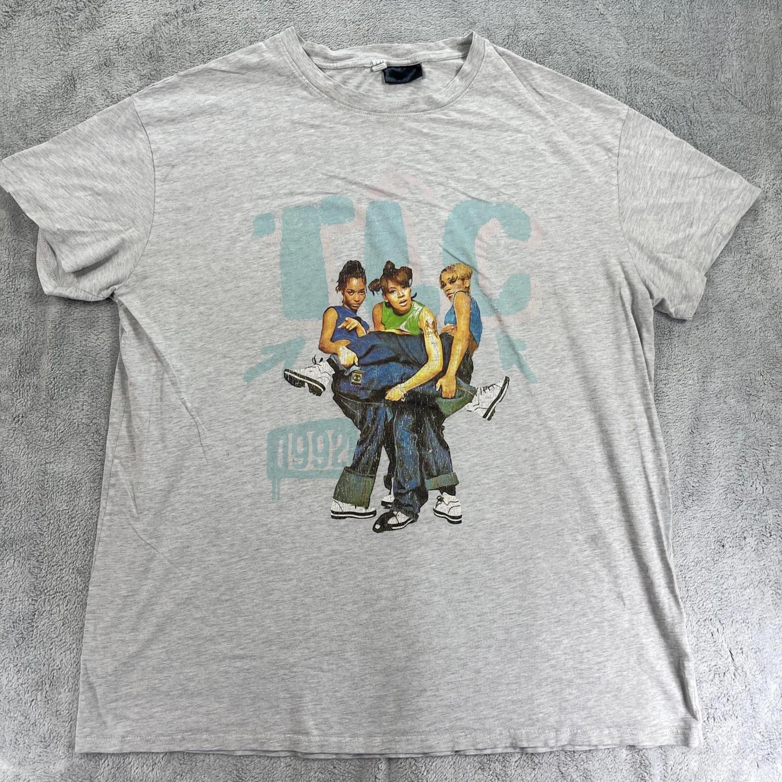 Cotton On Body T-Shirt Women XL Gray TLC 1992 Graphic R&B Hip Hop Crew Neck XL
Cotton On Body T-Shirt Women XL Gray TLC 1992 Graphic R&B Hip Hop Crew Neck XL