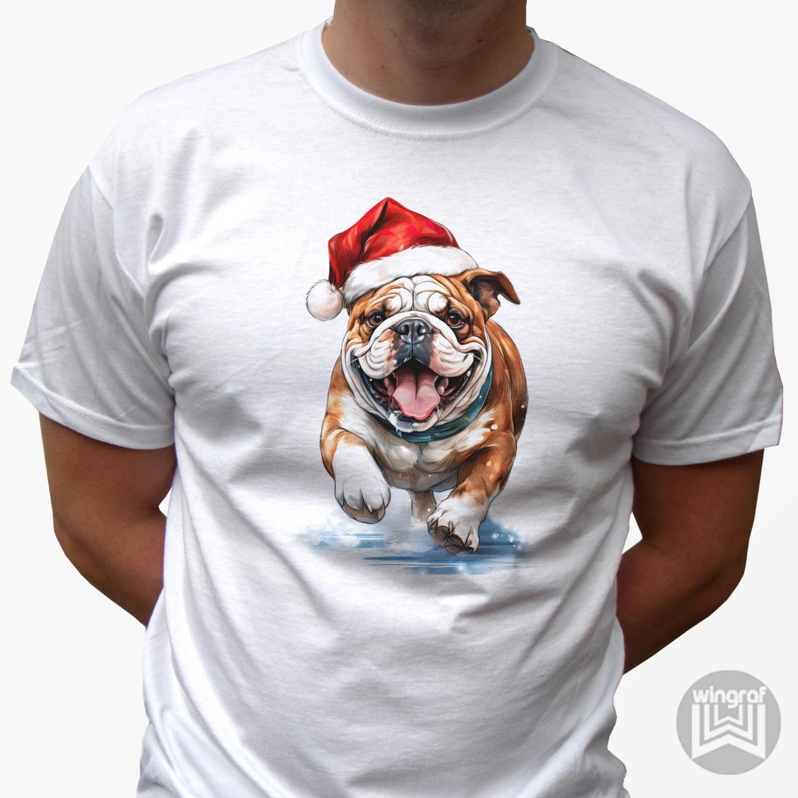 English Bulldog kids boys T-Shirt dog Christmas present gift top funny xmas party tee 140
English Bulldog kids boys T-Shirt dog Christmas present gift top funny xmas party tee 140