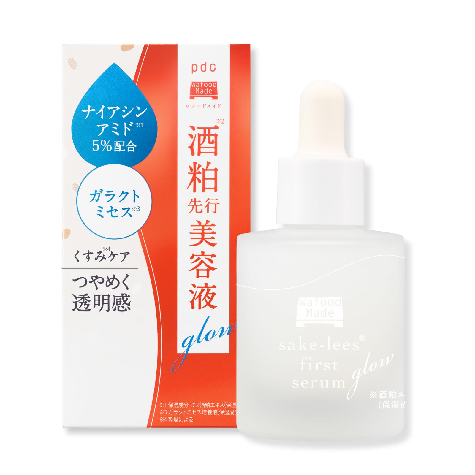 Wafood Made Sake lees advance serum Glow 30mL Beauty serum Dullness Transparent Niacinamide Galactomyces Sake lees extract Arbutin Ceramide Rice
Wafood Made Sake lees advance serum Glow 30mL Beauty serum Dullness Transparent Niacinamide Galactomyces Sake lees extract Arbutin Ceramide Rice