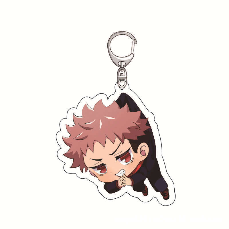 Jujutsu Kaisen Anime Acrylic Keychain Double Sided Pendant Gojo Satoru Fushiguro Megumi Cosplay Convention Accessory Set 5.5CM
Jujutsu Kaisen Anime Acrylic Keychain Double Sided Pendant Gojo Satoru Fushiguro Megumi Cosplay Convention Accessory Set 5.5CM