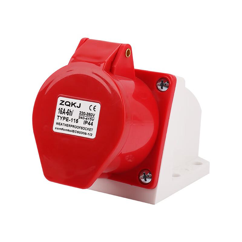 Ruidetai Zhuoqi 5-Hole 16A Industrial Surface Socket CN plug (adapter included)
Ruidetai Zhuoqi 5-Hole 16A Industrial Surface Socket CN plug (adapter included)