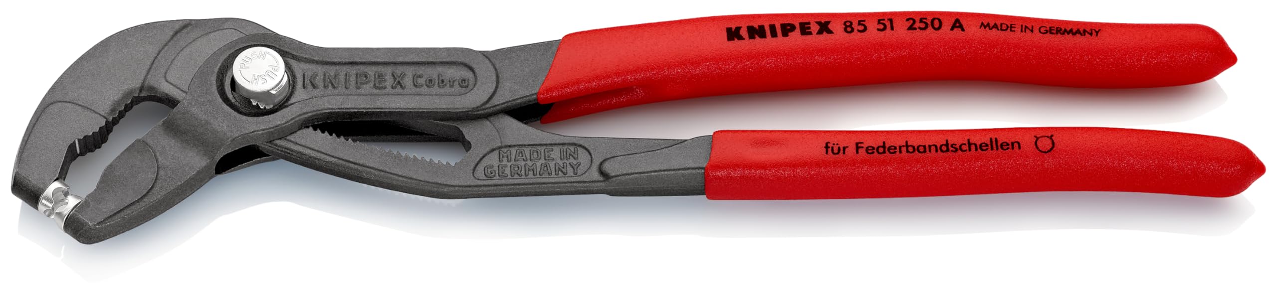 KNIPEX Плоскогубцы пружинные для хомутов 8551-250ASB серый
KNIPEX Плоскогубцы пружинные для хомутов 8551-250ASB серый