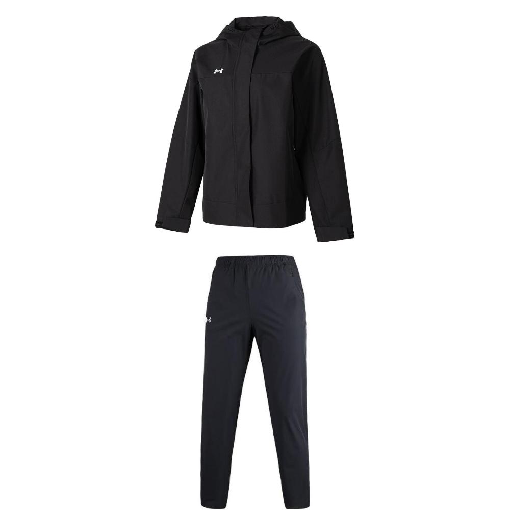 Under Armour Training Water-Resistant Hooded Jacket Simple Elastic Long Pants Casual Set Women sets Black 23600402-001+22500710-001 XL
Under Armour Training Water-Resistant Hooded Jacket Simple Elastic Long Pants Casual Set Women sets Black 23600402-001+22500710-001 XL