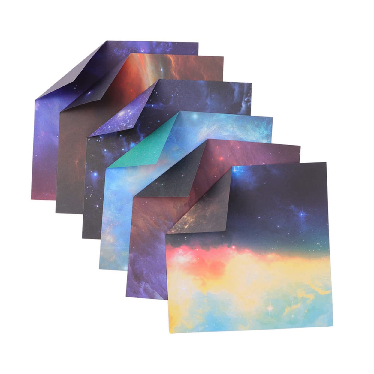 NOLITOY Set of Origami Starry Stylish Large Japanese Large Washi Night Paper Thousand Gift 100-Sheet Paper Watercolor, Sky, Space, Glitter, 15cm,
NOLITOY Set of Origami Starry Stylish Large Japanese Large Washi Night Paper Thousand Gift 100-Sheet Paper Watercolor, Sky, Space, Glitter, 15cm,