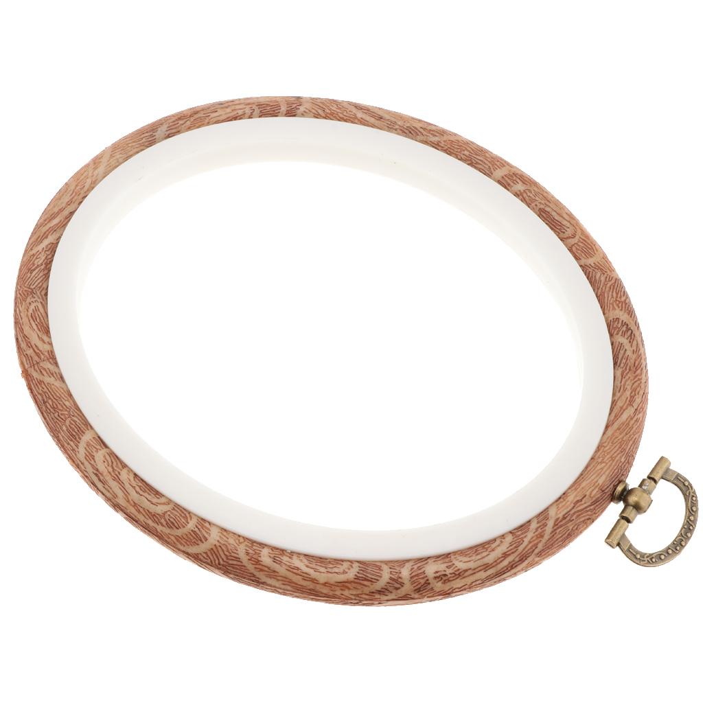 Oval Embroidery Hoop Frame Adjustable Sewing Tool for Cross Stitch Projects Beginner Craft Kit Accessory 12x15cm
Oval Embroidery Hoop Frame Adjustable Sewing Tool for Cross Stitch Projects Beginner Craft Kit Accessory 12x15cm