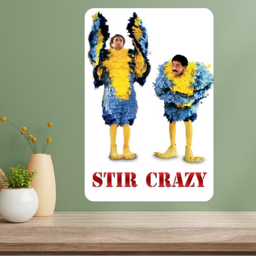Stir Crazy Classic Movie Metal Poster Sign 20x30cm(7.8x11.8inch)
Stir Crazy Classic Movie Metal Poster Sign 20x30cm(7.8x11.8inch)
