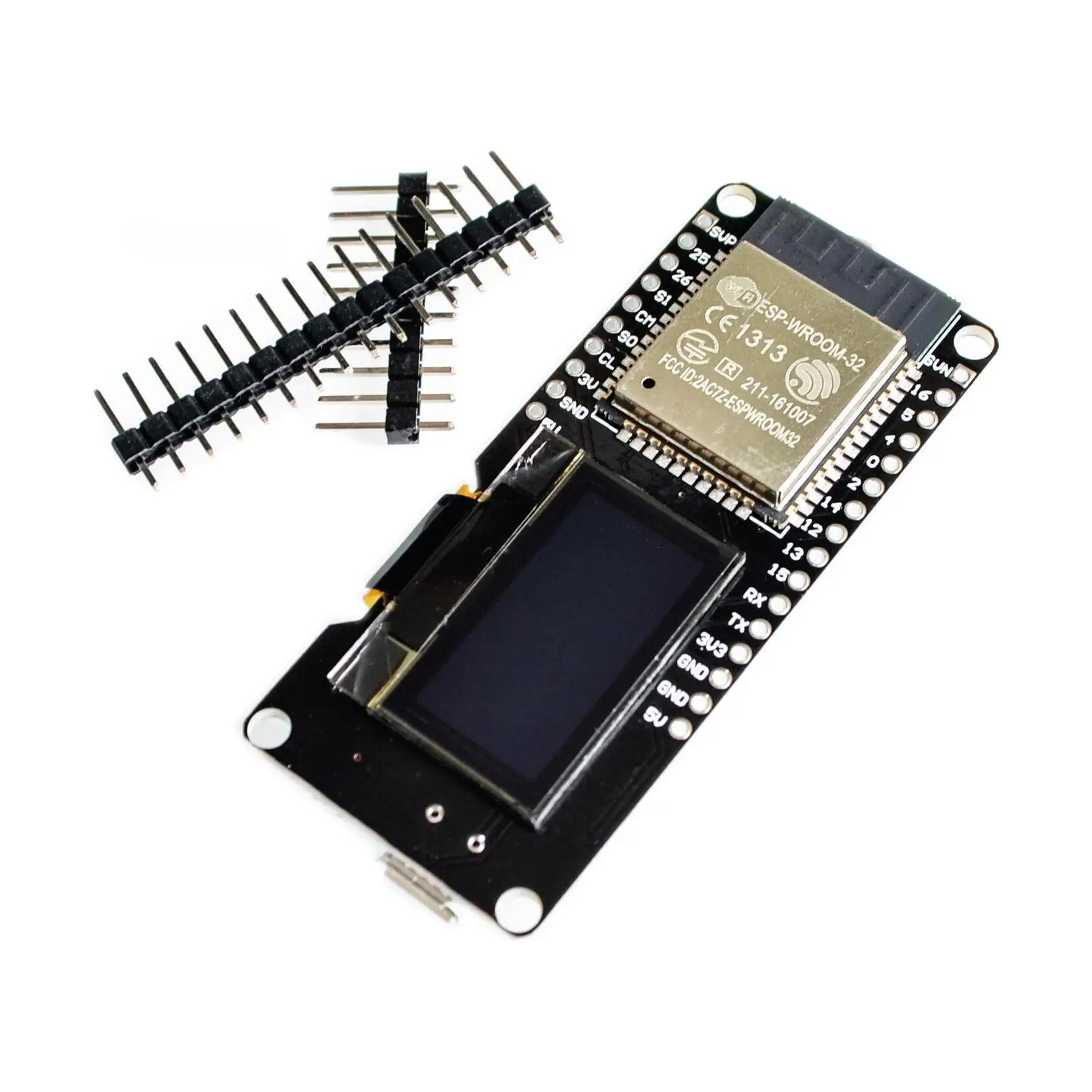 ESP32 OLED WiFi Modules+ Bluetooth Dual ESP-32 ESP-32S ESP8266 &OLED ESP32 OLED
ESP32 OLED WiFi Modules+ Bluetooth Dual ESP-32 ESP-32S ESP8266 &OLED ESP32 OLED