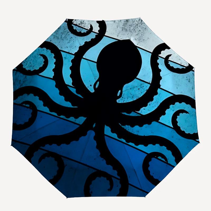 1pc Octopus Print Automatic Open/Close Umbrella with Windproof, 8-Rib Sturdy Canopy, , Outdoor Accessory, Ideal for Gifts yy251117031
1pc Octopus Print Automatic Open/Close Umbrella with Windproof, 8-Rib Sturdy Canopy, , Outdoor Accessory, Ideal for Gifts yy251117031