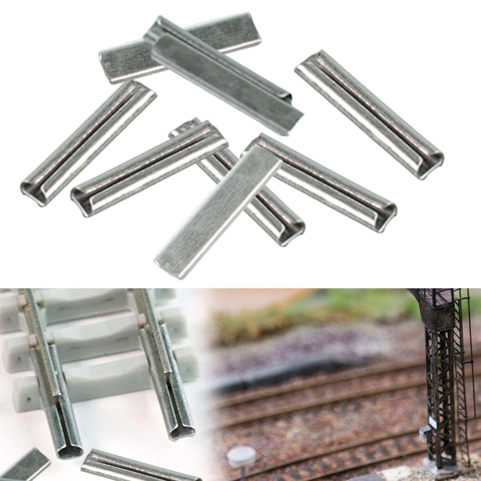 10 Model Railway Rail , Iron Miniature Track Connecting Elements, Accessories for N Scale
10 Model Railway Rail , Iron Miniature Track Connecting Elements, Accessories for N Scale