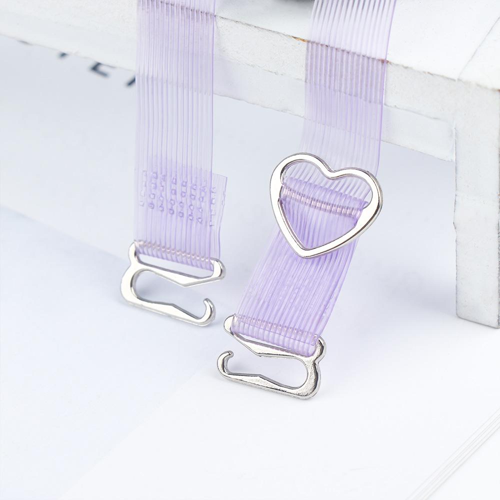 Adjustable Invisible Clear Crystal Shoulder Straps Heart 1 Pairs High Elastic Stainless Steel
Adjustable Invisible Clear Crystal Shoulder Straps Heart 1 Pairs High Elastic Stainless Steel