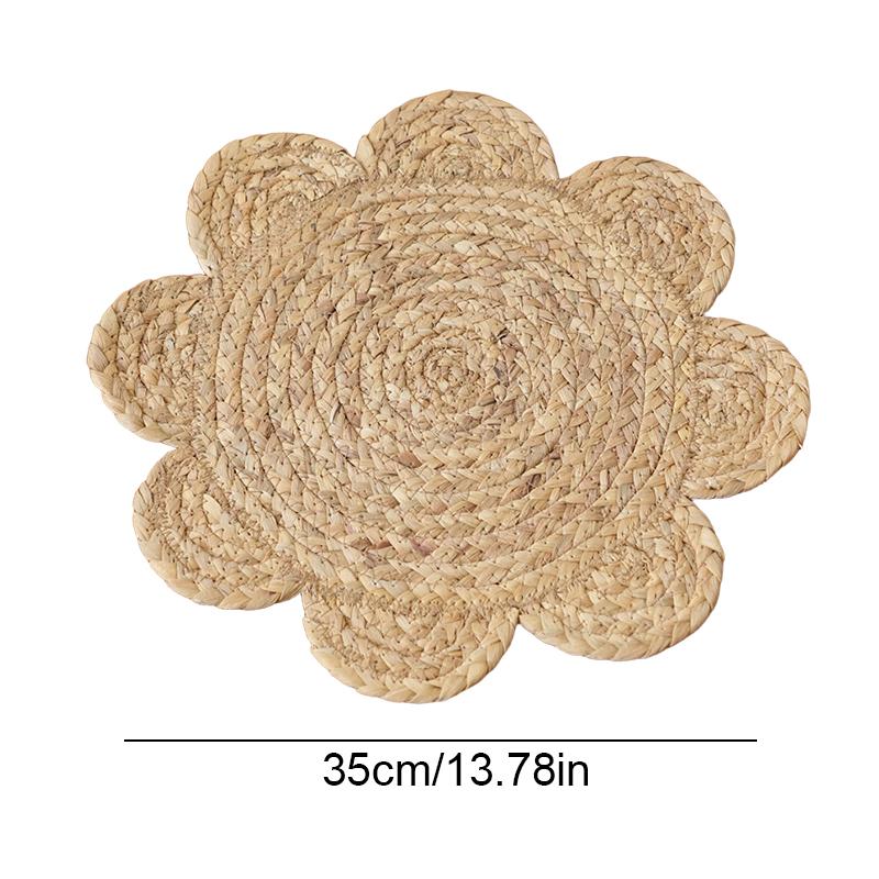 1 шт. Натуральная экологически чистая термостойкая подставка под тарелку в форме цветка, прочная, из кукурузной шелухи, многоцелевая, плетеная, для домашнего использования 35cm
1 шт. Натуральная экологически чистая термостойкая подставка под тарелку в форме цветка, прочная, из кукурузной шелухи, многоцелевая, плетеная, для домашнего использования 35cm