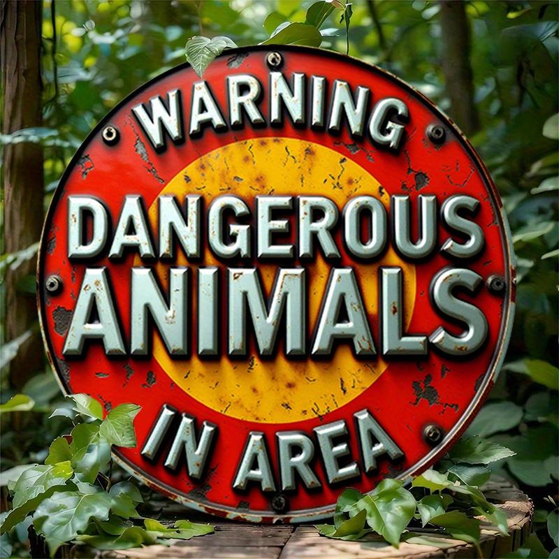 2d Flat 20*20cm Warning Sign Made of Wooden, Dangerous Wildlife. Rural Wooden Wall Art, for Home, Garage, Restaurant, Cafe Warning Decoration. 20*20cm
2d Flat 20*20cm Warning Sign Made of Wooden, Dangerous Wildlife. Rural Wooden Wall Art, for Home, Garage, Restaurant, Cafe Warning Decoration. 20*20cm