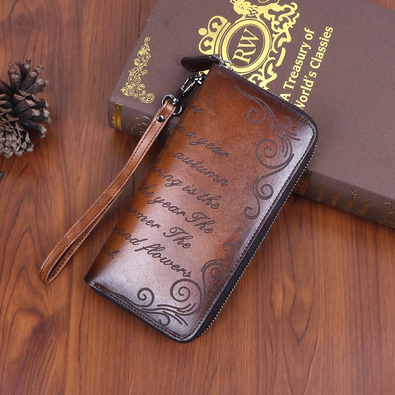 Retro Style Long Style Women s Hand-held Bag with Leather Toe Cover Layer, Hand Polished Wholesale Bag, Genuine Leather Bag, Wallet
Retro Style Long Style Women s Hand-held Bag with Leather Toe Cover Layer, Hand Polished Wholesale Bag, Genuine Leather Bag, Wallet
