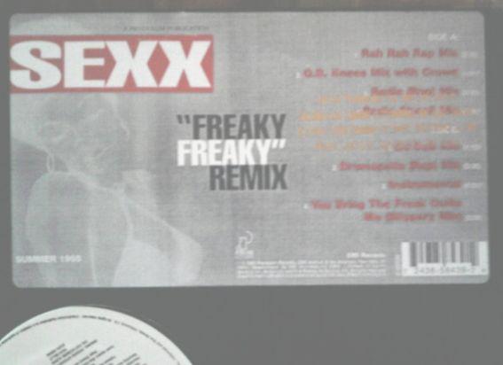 12inch Record SEXX - Freaky Freaky Y58439 Pendulum Record 1995 US Rap & Hip-Hop/R&B Used
12inch Record SEXX - Freaky Freaky Y58439 Pendulum Record 1995 US Rap & Hip-Hop/R&B Used