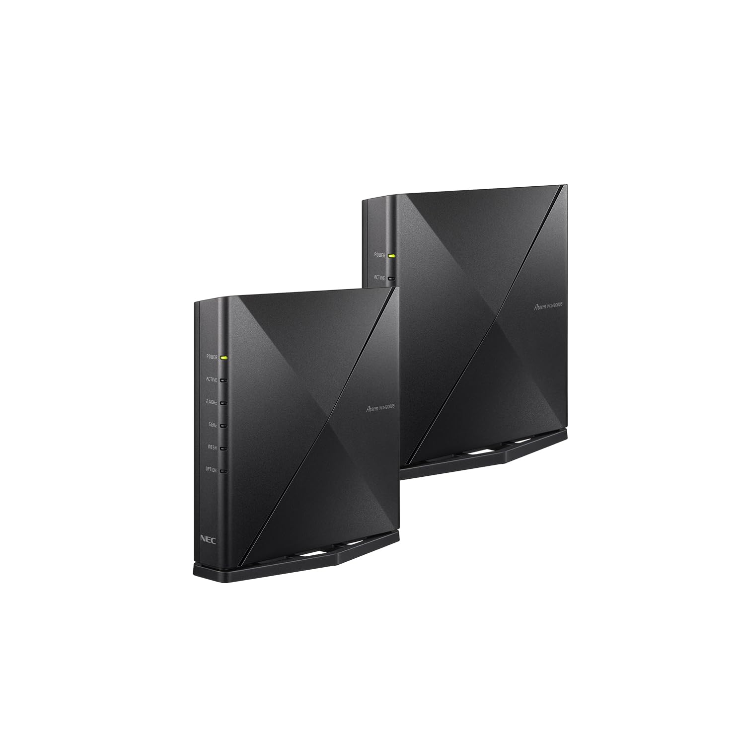 NEC Aterm Wireless LAN WiFi Router Dual Band Compatible 5 Stream Base Unit Repeater Paired Set Wi-Fi6 (11ax) PA-WX4200D5/MS (Mesh - Model)
NEC Aterm Wireless LAN WiFi Router Dual Band Compatible 5 Stream Base Unit Repeater Paired Set Wi-Fi6 (11ax) PA-WX4200D5/MS (Mesh - Model)