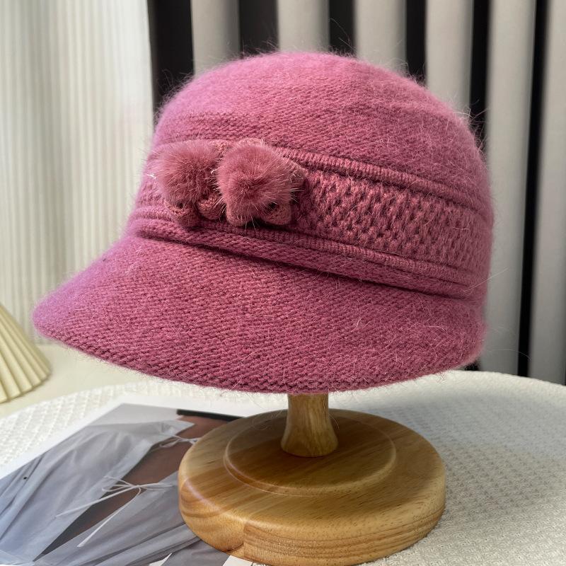 Winter warm knitted hat for middle-aged and elderly women, with ear protection and windproof design A-103Pink Flowers(Thin
Winter warm knitted hat for middle-aged and elderly women, with ear protection and windproof design A-103Pink Flowers(Thin