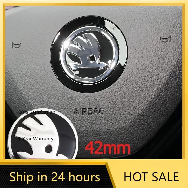 Car Sticker 2026 Hot 42mm Car Steering Wheel Center Logo Emblem Sticker Decals for Skoda Octavia VRS Rapid Kodiaq Fabia Karoq Su
Car Sticker 2026 Hot 42mm Car Steering Wheel Center Logo Emblem Sticker Decals for Skoda Octavia VRS Rapid Kodiaq Fabia Karoq Su
