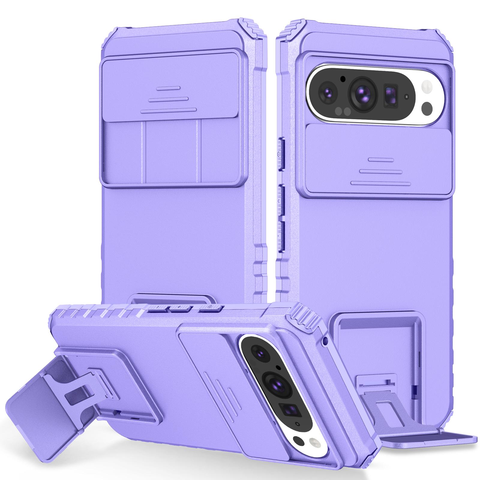 For Google Pixel 9/9 Pro Case Camera Slider PC + TPU Phone Cover with Kickstand H
For Google Pixel 9/9 Pro Case Camera Slider PC + TPU Phone Cover with Kickstand H