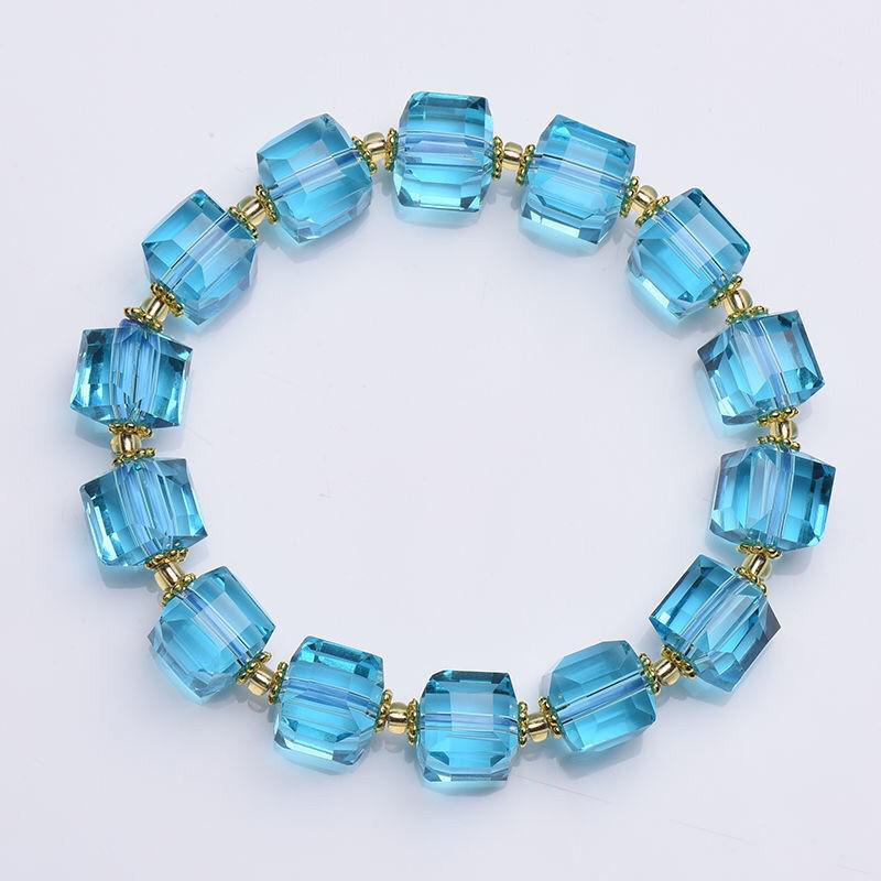 Вэньвань Браслет-куб из разноцветного турмалина - Корейский стиль, бусины на удачу для мужчин и женщин
Вэньвань Браслет-куб из разноцветного турмалина - Корейский стиль, бусины на удачу для мужчин и женщин