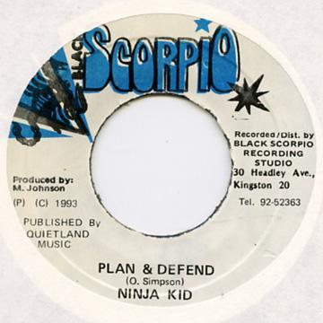 7inch Record NINJA KID - Plan & Defend NONE Black Scorpio 1993 Japan Reggae, Ska & Dub Used
7inch Record NINJA KID - Plan & Defend NONE Black Scorpio 1993 Japan Reggae, Ska & Dub Used