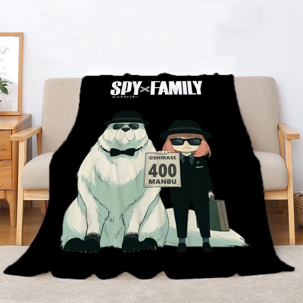 Spy X Family Пушистые мягкие одеяла для декоративного дивана, покрывала для дома и украшения, постельное белье из микрофибры, пляжное полотенце до колен 30x40in
Spy X Family Пушистые мягкие одеяла для декоративного дивана, покрывала для дома и украшения, постельное белье из микрофибры, пляжное полотенце до колен 30x40in