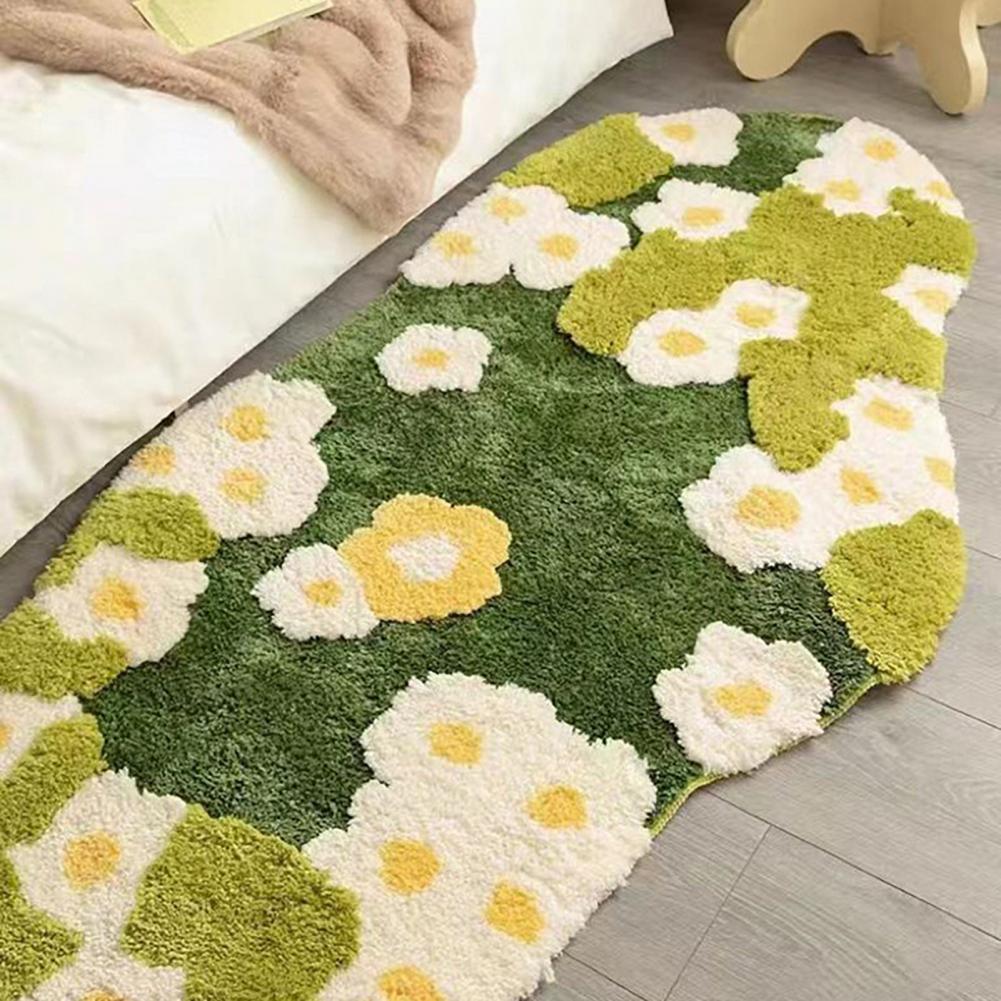 Противоскользящий коврик Cozy Moss Декор для ванной Толстый Нескользящий Коврик для ванной с мультяшным цветочным принтом Мягкий Впитывающий Мох для душа 800MMx800MM зелёный
Противоскользящий коврик Cozy Moss Декор для ванной Толстый Нескользящий Коврик для ванной с мультяшным цветочным принтом Мягкий Впитывающий Мох для душа 800MMx800MM зелёный