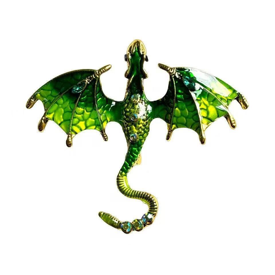 High-end Enamel Flying Dragon Brooch - Unique Animal Lapel Pin & Anti-exposure Corsage
High-end Enamel Flying Dragon Brooch - Unique Animal Lapel Pin & Anti-exposure Corsage