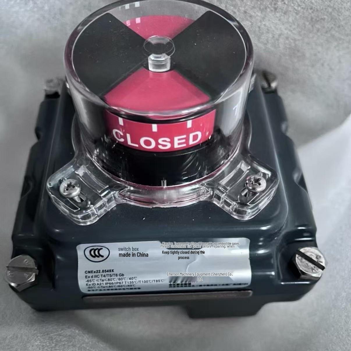 TOPWORX DXP Series Limit Switch Position Sensor DXP-L2CGNEB0000R
TOPWORX DXP Series Limit Switch Position Sensor DXP-L2CGNEB0000R