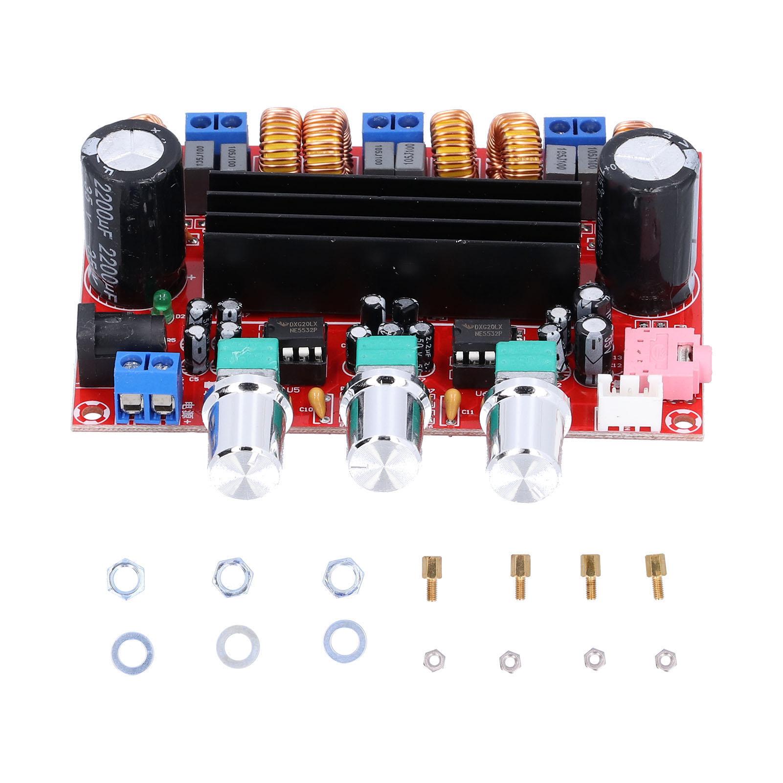 XHM139 2.1 Channel Digital Power Amplifier Board HeatResistant Subwoofer Amplifier Board for Electri
XHM139 2.1 Channel Digital Power Amplifier Board HeatResistant Subwoofer Amplifier Board for Electri