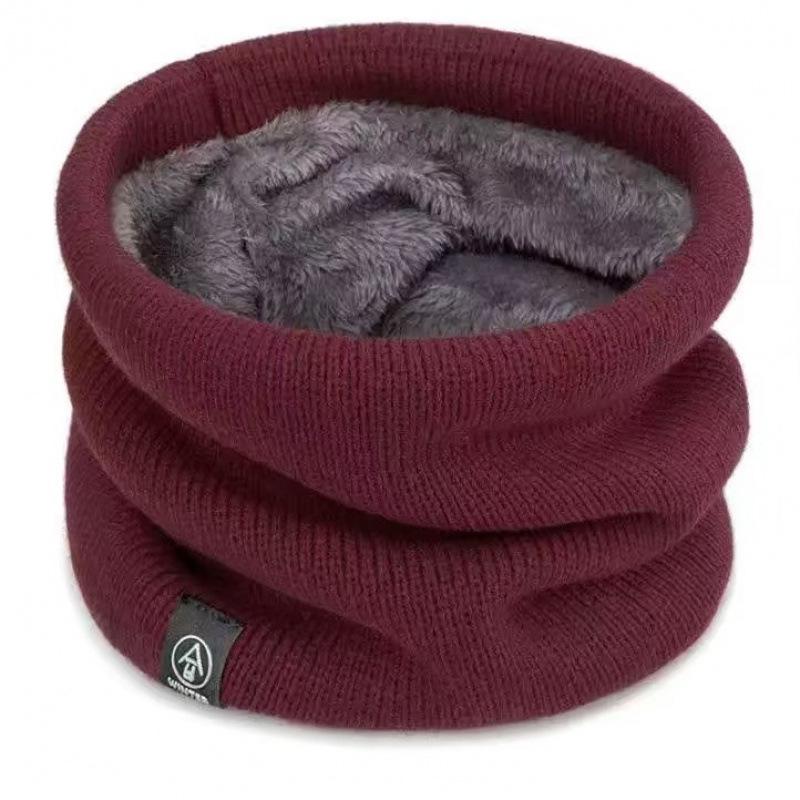 Korean Style Plush Lined Unisex Winter Neck Gaiter for Cycling and Outdoor Wear вина червоного кольору
Korean Style Plush Lined Unisex Winter Neck Gaiter for Cycling and Outdoor Wear вина червоного кольору