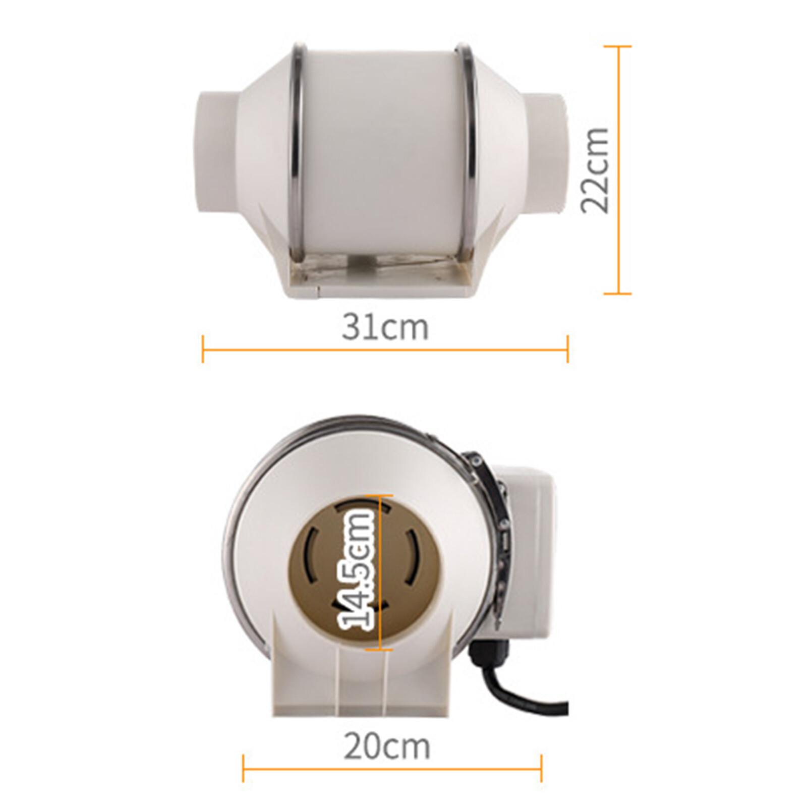 6 Inline Duct Fan Ventilation Exhaust Blower Fans Quiet for Ducting 75W United States
6 Inline Duct Fan Ventilation Exhaust Blower Fans Quiet for Ducting 75W United States
