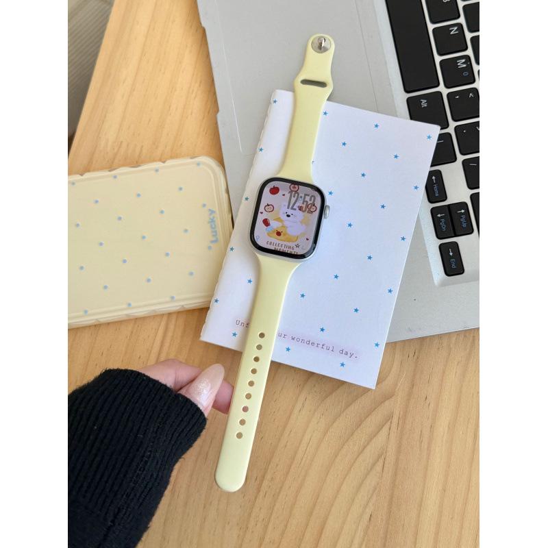 Dopamine Slim Silicone Strap for Apple Watch Series 6-11 Apple 38/40/41mm жовтий
Dopamine Slim Silicone Strap for Apple Watch Series 6-11 Apple 38/40/41mm жовтий