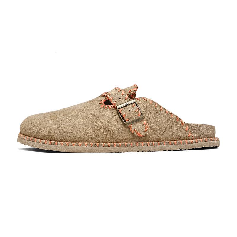 22. New summer outdoor wear semi-toe slippers leather comfortable casual shoes 37
22. New summer outdoor wear semi-toe slippers leather comfortable casual shoes 37