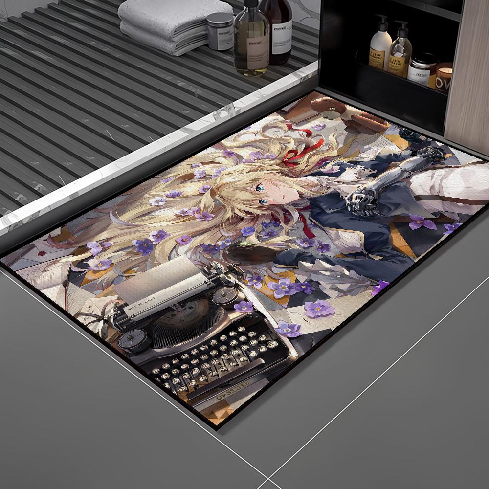 Door Mat For Evergarden Bathroom Decoration Anime Room Violet Decor Doormat Carpet Entrance Welcome Bath Kitchen Rug SJR40x60CM
Door Mat For Evergarden Bathroom Decoration Anime Room Violet Decor Doormat Carpet Entrance Welcome Bath Kitchen Rug SJR40x60CM