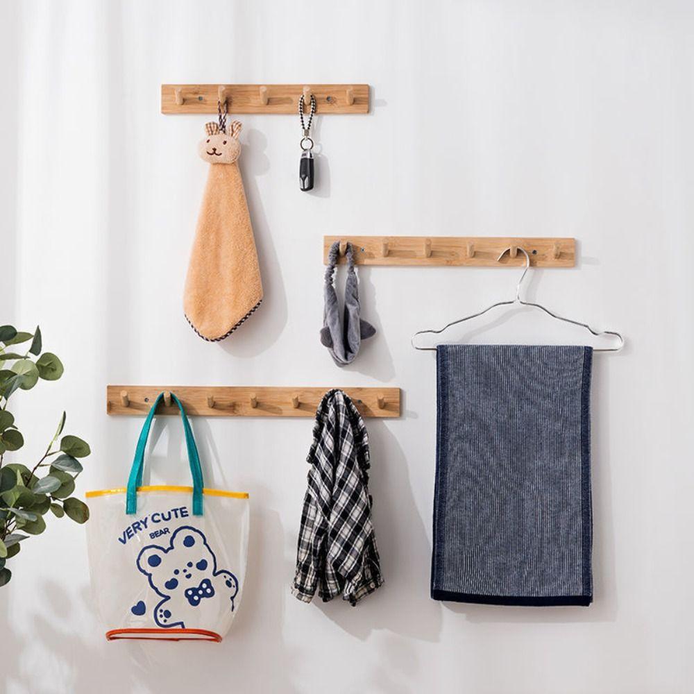 Wall Mounted Key Hook Rack 4/5/6/7 Hooks Door Back Clothes Hook For Kitchen Bathroom Bedroom 4 Hooks
Wall Mounted Key Hook Rack 4/5/6/7 Hooks Door Back Clothes Hook For Kitchen Bathroom Bedroom 4 Hooks