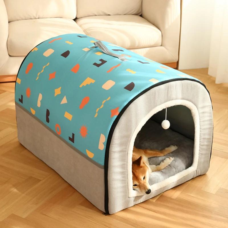 Pet Dog Bed House Foldable Warm Winter Warm Pet Kennel Cushion For Small Medium Large Dogs Sleeping Beds Cats House Mat Blanket S 40X35X33cm
Pet Dog Bed House Foldable Warm Winter Warm Pet Kennel Cushion For Small Medium Large Dogs Sleeping Beds Cats House Mat Blanket S 40X35X33cm