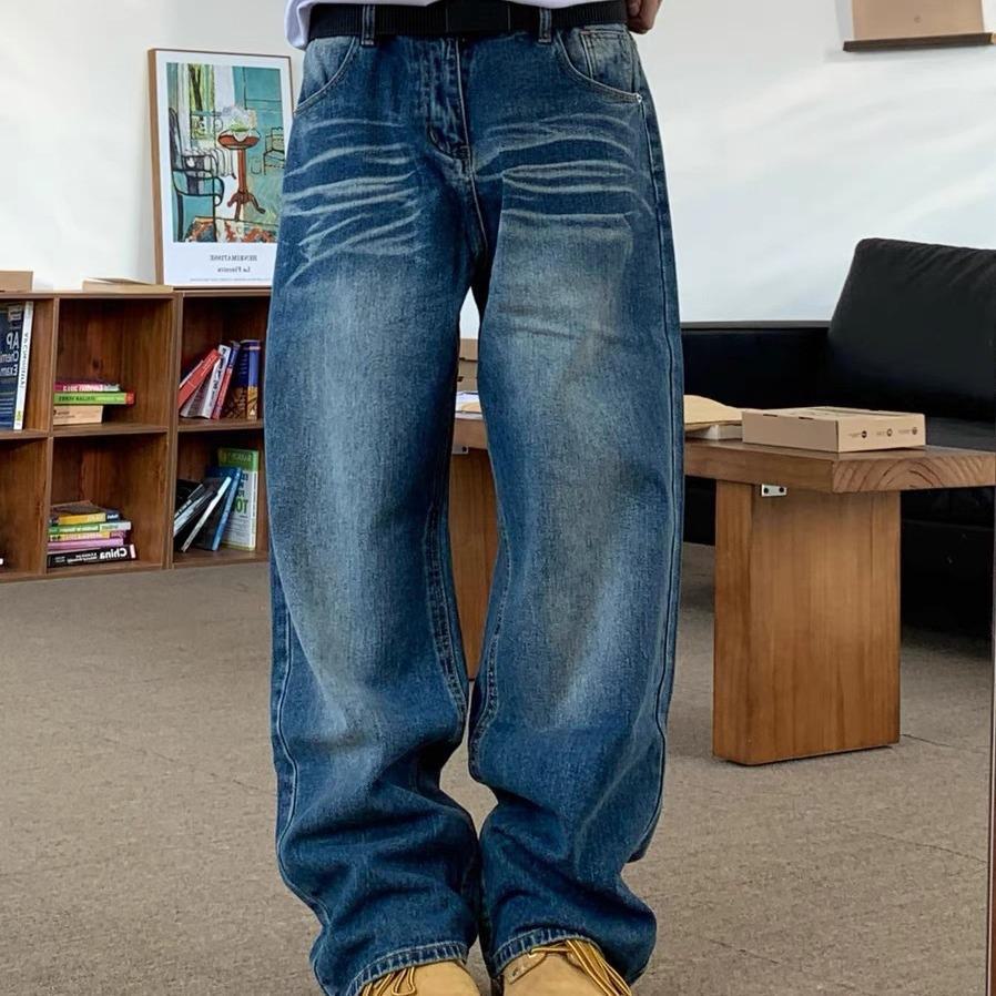 Мужские винтажные вымытые свободные расклешенные джинсы M
Мужские винтажные вымытые свободные расклешенные джинсы M