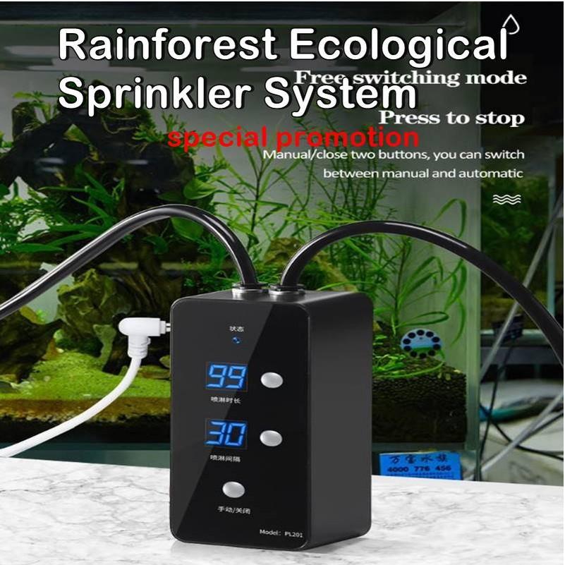 Automatic Mist Spray System Reptile Humidifier Rainforest Ecological Sprinkler System Control Watering Timer
Automatic Mist Spray System Reptile Humidifier Rainforest Ecological Sprinkler System Control Watering Timer