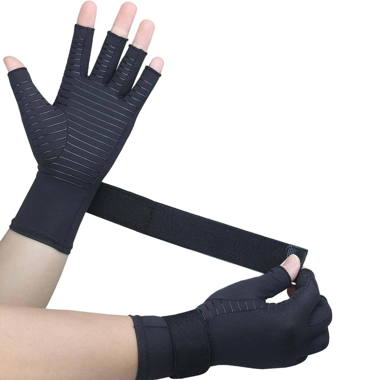 Arthritis Fingerless Gloves For Hand Pain,Carpal Tunnel,Rheumatoid,Tendonitis,And Relieve Muscle Pain Compression Copper Gloves L/XL
Arthritis Fingerless Gloves For Hand Pain,Carpal Tunnel,Rheumatoid,Tendonitis,And Relieve Muscle Pain Compression Copper Gloves L/XL