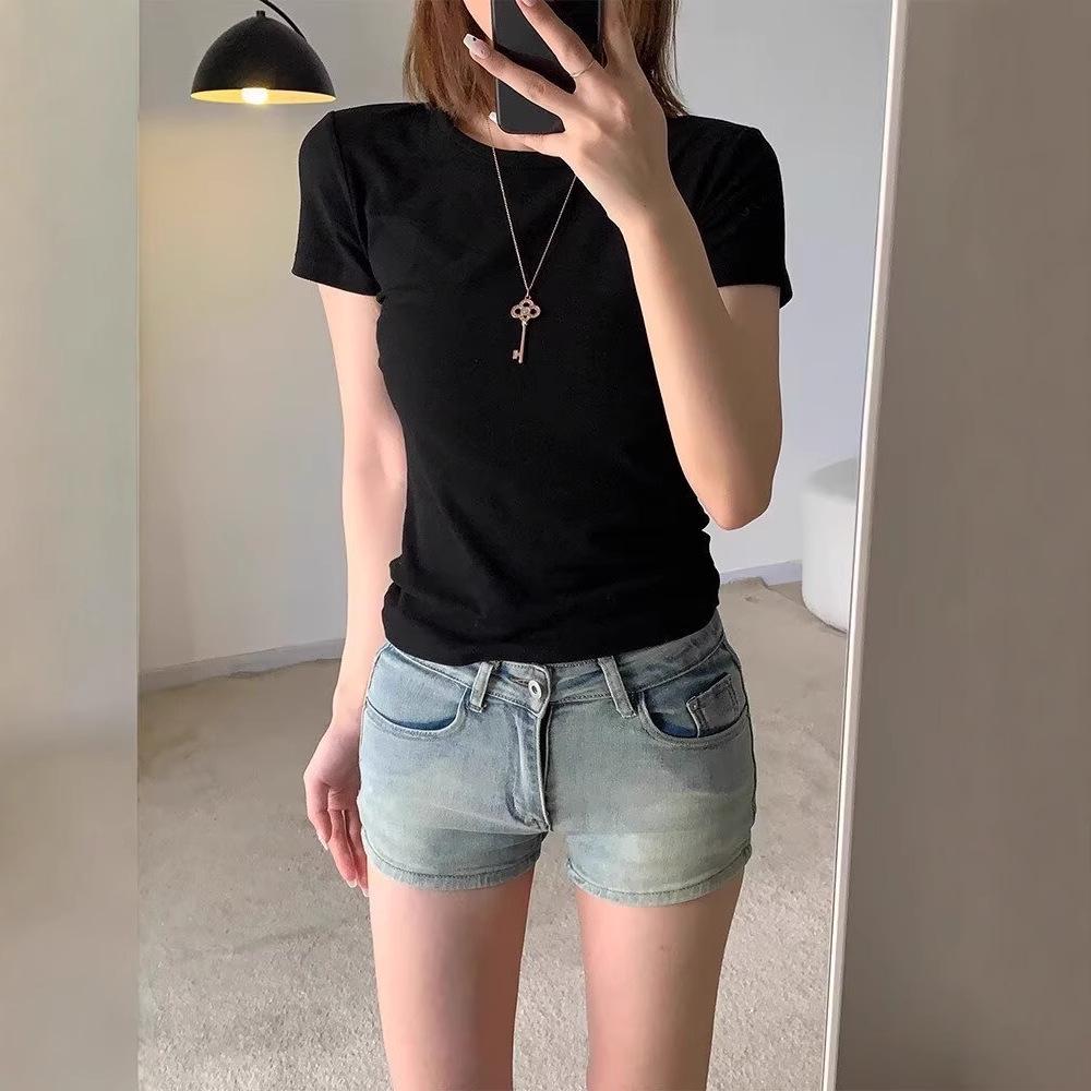 High Waist Plus Size Spicy American Girl Denim Shorts - Summer Elastic Slimming Design M: Height 155-165CM (47.5kg-54kg)
High Waist Plus Size Spicy American Girl Denim Shorts - Summer Elastic Slimming Design M: Height 155-165CM (47.5kg-54kg)