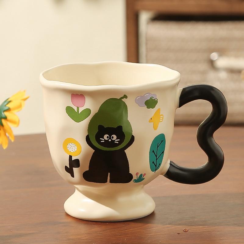 Ретро Кружка Кот Керамическая Чашка Бокал Милая Бытовая Чашка для Воды Девушка Пара Офисная Кофейная Чашка 301-400ml
Ретро Кружка Кот Керамическая Чашка Бокал Милая Бытовая Чашка для Воды Девушка Пара Офисная Кофейная Чашка 301-400ml
