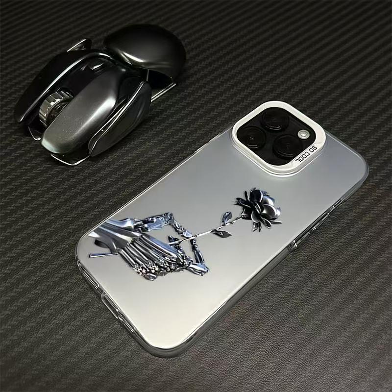iPhone 16/15/17 Silver Rose Cross-Border Phone Case - Personalized Full Coverage, Precise Cutouts, Hard Shell iPhone 13 Mini
iPhone 16/15/17 Silver Rose Cross-Border Phone Case - Personalized Full Coverage, Precise Cutouts, Hard Shell iPhone 13 Mini