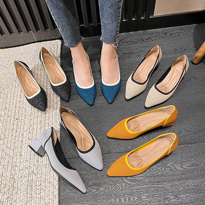 Flying woven women s single shoes new pointed knitted shoes temperament thick heel light mouth comfortable woven high heels 40 абрикосовий
Flying woven women s single shoes new pointed knitted shoes temperament thick heel light mouth comfortable woven high heels 40 абрикосовий