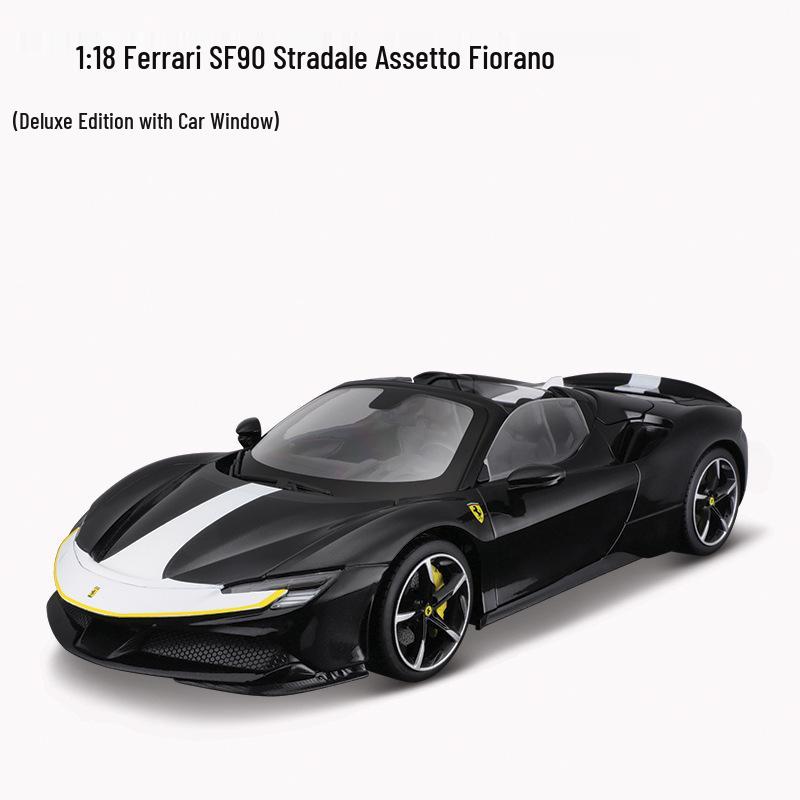 Ббураго 1:18 Модель машины из сплава SF90 Делюкс - Коллекция металлических украшений, Идеальный подарок для мальчиков
Ббураго 1:18 Модель машины из сплава SF90 Делюкс - Коллекция металлических украшений, Идеальный подарок для мальчиков