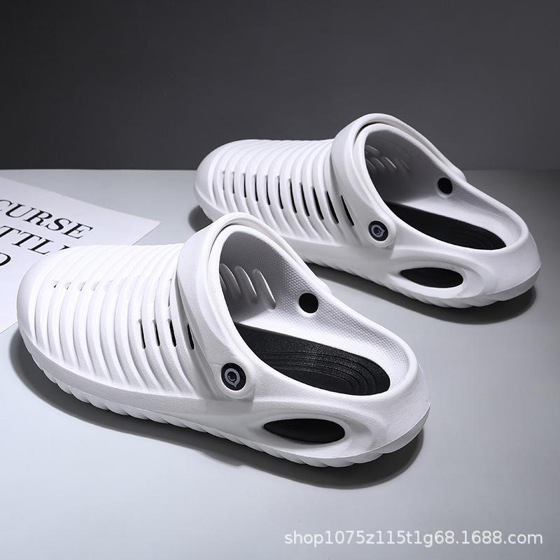 Summer new men s trend outdoor wear non-slip soft sole deodorant baotou hole sandals men s beach sandals 40-41 білий
Summer new men s trend outdoor wear non-slip soft sole deodorant baotou hole sandals men s beach sandals 40-41 білий