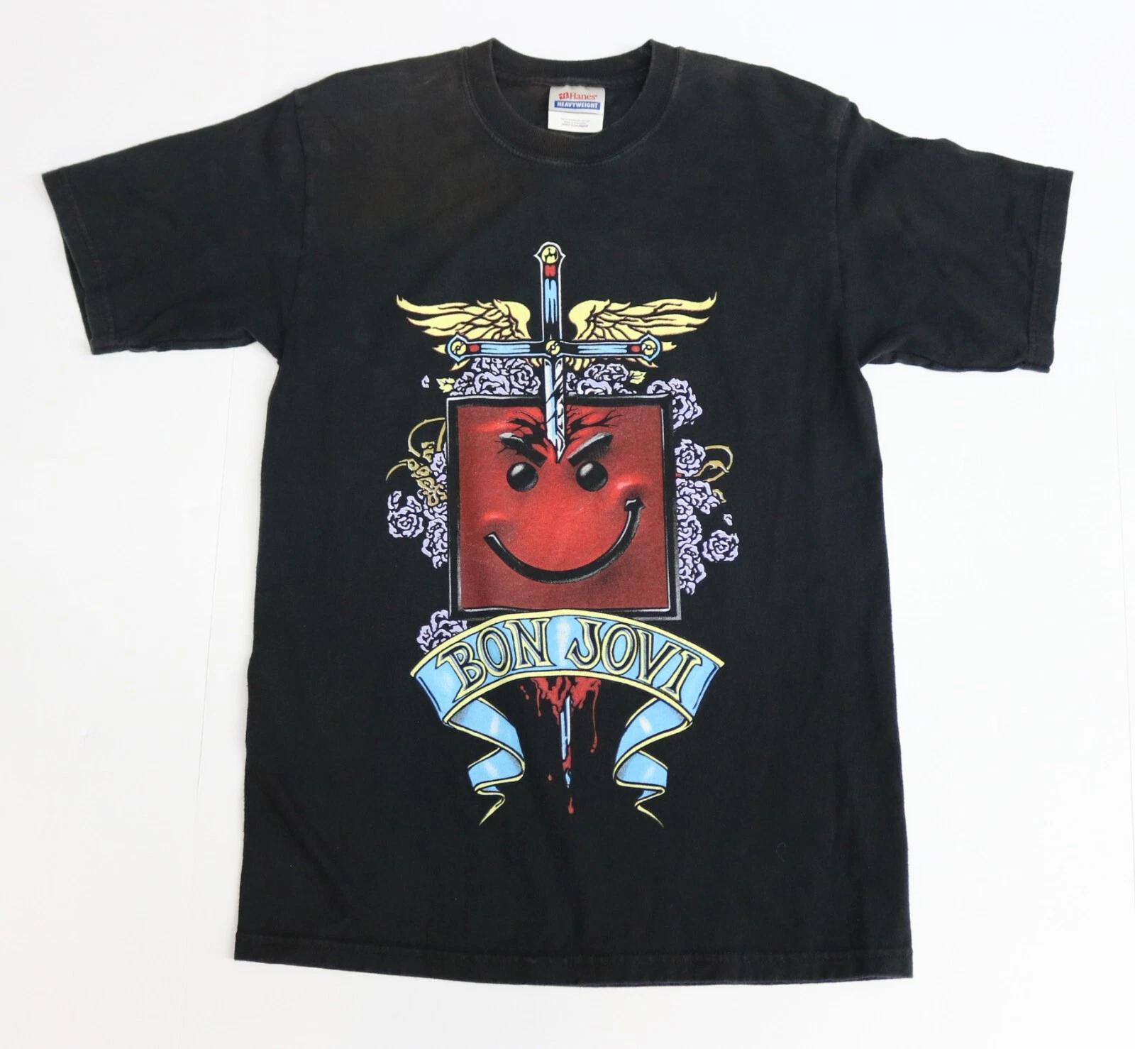 Bon Jovi World Tour 2005/06 Men s Black T-Shirt - Size (S) Small S
Bon Jovi World Tour 2005/06 Men s Black T-Shirt - Size (S) Small S